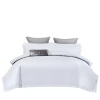 Four Seasons Hotel Supplies Linen four-piece set, pure white hotel and homestay bedding set, bed sheet and bed hat style Item Picture